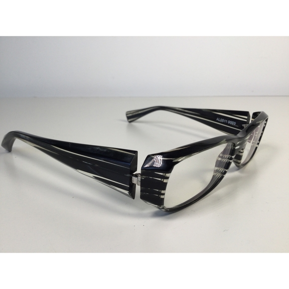 Alain Mikli France Eyeglasses AL0511 Frame Black Plastic 52-15-130 - Picture 3 of 9